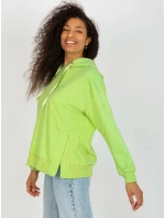 Mikina EM BL 402.15P světle zelená