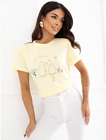 Tričko IR TS R2766.60 světle žluté