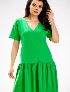 Denní šaty M295 zelené - Infinite You