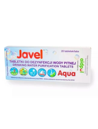 Tablety pro dezinfekci vody Javel Aqua 20ks