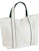 Westford Mill W 950 Středně velká taška "Courtside" 50.0950 soft white/bottle green Westford Mill W 950 Středně velká taška "Courtside" 50.0950 soft white/bottle green