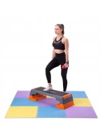 Puzzle podložka multipack One Fitness MP10 žluto-modro-fialová