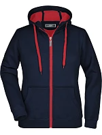 Daiber JN 354 Dámská mikina Doubleface 02.0354 navy/red