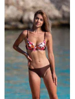 Plavky Chocolatte (1) (podprsenka + šortky + tanga) - Ewlon Plavky Chocolatte (1) (podprsenka + šortky + tanga) - Ewlon