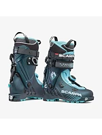 Dámské skialpinistické boty Scarpa F1 – antracit/aqua