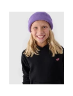 Dívčí nepruhovaná mikina s kapucí 4F Junior 4FJWMM00TSWSF1316-20S Dívčí nepruhovaná mikina s kapucí 4F Junior 4FJWMM00TSWSF1316-20S