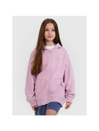 Dívčí mikina s kapucí 4F 4FJWSS25TSWSF1482-52S Dívčí mikina s kapucí 4F 4FJWSS25TSWSF1482-52S