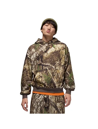 Pánská mikina Air Jordan Brooklyn Realtree Fleece Hoodie Medium Olive - HV1860-222