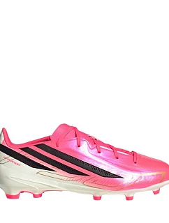 Dětské kopačky adidas F50 Hyperfast League FG pink HQ5161