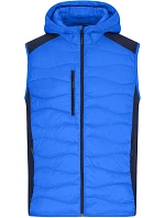 Daiber JN 1328 Pánská strečová fleecová vesta 02.1328 blue/navy