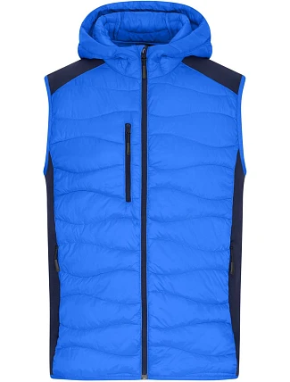 Daiber JN 1328 Pánská strečová fleecová vesta 02.1328 blue/navy