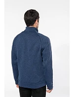 Kariban K 9106 Pánská melanžová pletená fleecová bunda 20.9106 light royal blue melange Kariban K 9106 Pánská melanžová pletená fleecová bunda 20.9106 light royal blue melange