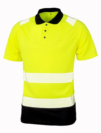 Result R 501X Bezpečnostní polo 30.501X fluorescent yellow/black Result R 501X Bezpečnostní polo 30.501X fluorescent yellow/black