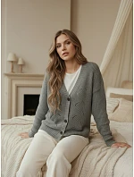 Dámský svetr my2401 Šedá - FashionStreet