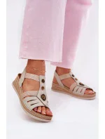 Bota na klínech  model 215013 Step in style