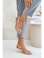 Sandály na podpatku model 215722 Step in style Sandály na podpatku model 215722 Step in style