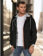 Pánská přechodná bunda černá FashionStreet TX4700 Pánská přechodná bunda černá FashionStreet TX4700