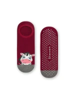 Dámské vzorované ponožky Steven art.132 Frotte ABS 35-40