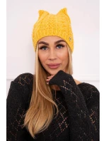 Rabbid K237 hořčicová fleecová čepice Rabbid K237 hořčicová fleecová čepice