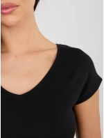 Tričko D12041AH02570C černé Tričko D12041AH02570C černé