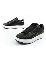 Karl Lagerfeld pánské boty Kapri tenisky přírodní kůže černé