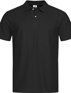 Stedman Polo Men Piqué polo 05.3000 black opal