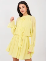 Šaty MI SK A1554.67 světle žluté