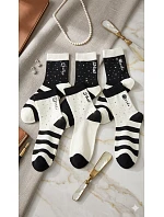 WiK SO&LI QY009-11 Dámské ponožky 060 Zirconia vzor 35-42