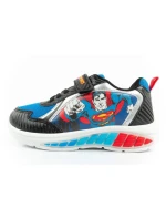 Leomil dětské sportovní boty tenisky pro chlapce Superman LED