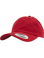 Flexfit 6245CM 6 panelová bavlněná keprová kšiltovka 55.6245 red