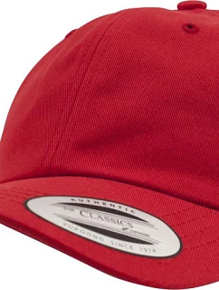 Flexfit 6245CM 6 panelová bavlněná keprová kšiltovka 55.6245 red