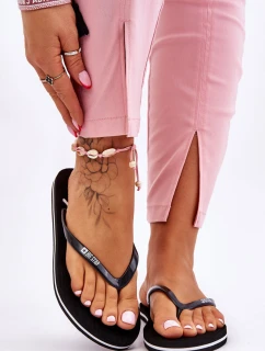 Dámské lehké žabky Big Star LL274761 Černá