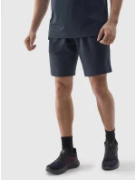 Pánské sportovní rychleschnoucí šortky 4F - denim Pánské sportovní rychleschnoucí šortky 4F - denim