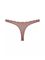 Dámská tanga ZERO Feel Bliss String - BROWN - sv. hnědé 1141 - SLOGGI Dámská tanga ZERO Feel Bliss String - BROWN - sv. hnědé 1141 - SLOGGI