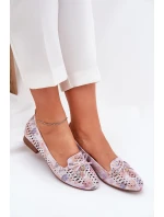 Děrované Baletky S Mašlí V Květinách Eko Semišové Multikolor Amepitrea Děrované Baletky S Mašlí V Květinách Eko Semišové Multikolor Amepitrea