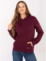 Mikina D10600BI02690A8NO bordó