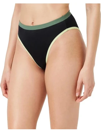 Dámské plavkové kalhotky Shore Marina Grande Ultra Highleg 0004 černé - Sloggi