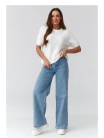 Svetr s krátkým rukávem  model 224082 Makadamia