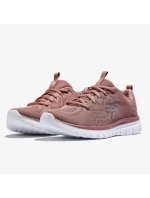 Skechers Graceful Get Connected dámská růžová sportovní obuv (12615-MVE) dámské