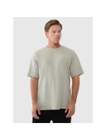 Pánské hladké tričko oversize 4F 4FWSS25TTSHM1961-44S Pánské hladké tričko oversize 4F 4FWSS25TTSHM1961-44S