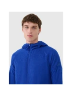 Pánská trekingová bunda 4F 4FWSS25TFSWM473-36S Primaloft Active na zip s kapucí