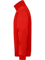 Daiber JN 831 Pracovní mikina s 1/4 zipem 02.0831 red