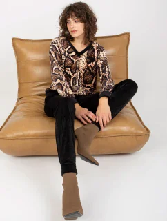 Dámský komplet RP KMPLčerný a béžový