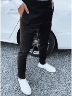 Pánské černé kalhoty FashionStreet UX4290