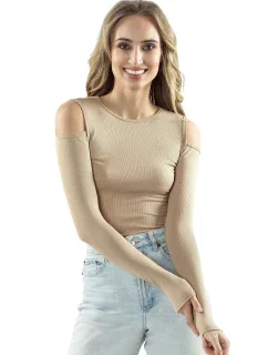 Dámská halenka Liv cappucino - ELDAR