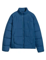 Pánská péřová bunda 4F M0707 tmavě modrá 4FRAW25TDJAM0707 30S pánské