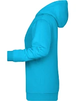 Daiber JN 795 Dámská mikina s kapucí 02.0795 turquoise