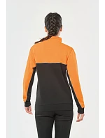 WK WK 404 Pracovní mikina s 1/4 zipem 20.W404 black/orange WK WK 404 Pracovní mikina s 1/4 zipem 20.W404 black/orange
