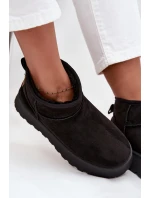 Dámské sněhule na platformě Černé Celyra