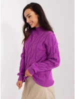 Jumper AT SW 2235.00P tmavě fialový
